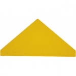 Classic opzet wandplank HUIS - geel