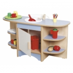 Speelkeuken met gootsteen - Wolk