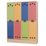 Regenboog garderobekast 10