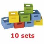 Zon hoge kartonnen lades x 10