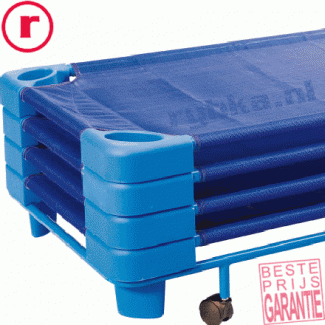   Karretje voor stapelbare rustbedjes