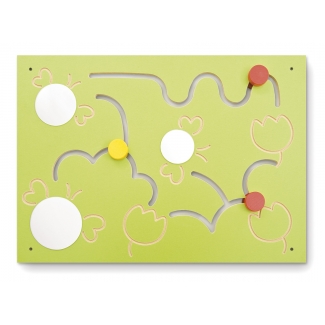     Bijen - motoriek wandbord