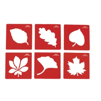    Herfstbladeren, sjabloonset