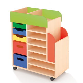   Knutselmaterialen kar voor scholen