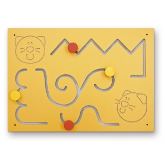     Katten - motoriek wandbord