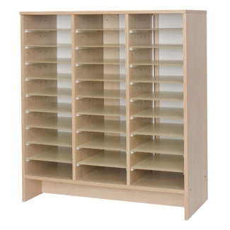 Kinderopvang basis kast ZON met 30 vakjes