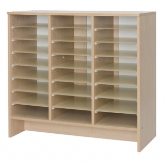 Lage kinderopvang basis kast ZON met 24 vakjes