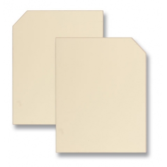 Set van 2 lage deuren voor de hoge kinderopvang kast ZON