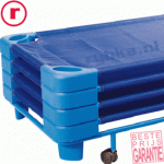   Karretje voor stapelbare rustbedjes