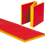  Opvouwbare speelmat | geel-rood