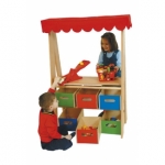 Multistand speelhoek incl accesoires 'Winkel', 'Theater' en 'Raam'