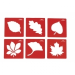    Herfstbladeren, sjabloonset