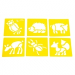 Bos dieren, sjabloonset