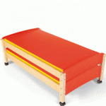 Kinderbed incl. matras (stapelbaar)