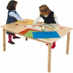 Tafel met opbergvak