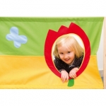 Lage screen scheidingswand 'Tulp'