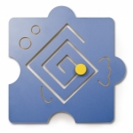      Vis - motoriek wandbord