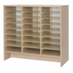 Lage kinderopvang basis kast ZON met 24 vakjes