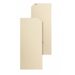 Set van 2 hoge deuren voor de hoge kinderopvang kast ZON