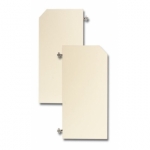 Set van 2 medium deuren voor de basis kinderopvang kast ZON