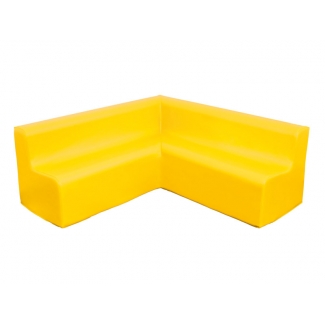  Foam hoekbank - Zithoogte 25 cm