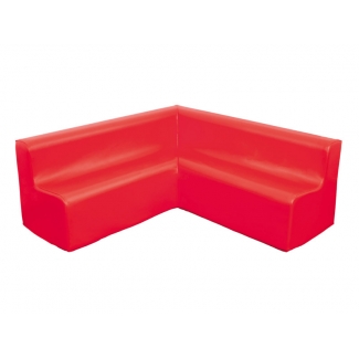  Foam hoekbank - Zithoogte 25 cm