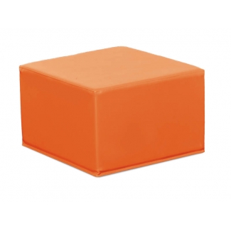  Foam vierkant poefje - Zithoogte 25 cm