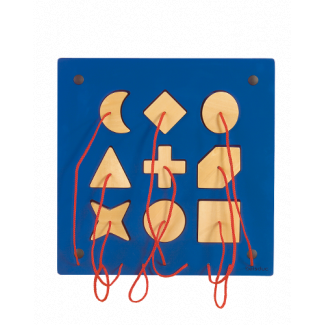  Insteekvormen, Wand- Speelelement van Beleduc 