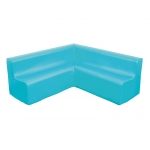  Foam hoekbank - Zithoogte 25 cm