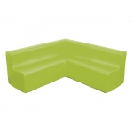  Foam hoekbank - Zithoogte 25 cm
