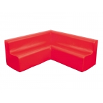  Foam hoekbank - Zithoogte 25 cm