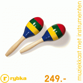  Muziek kast met instrumenten