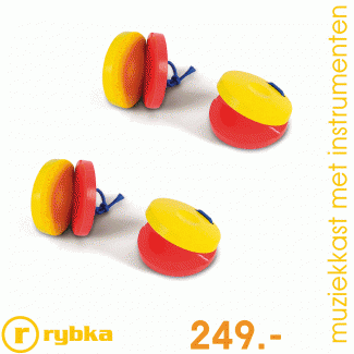  Muziek kast met instrumenten