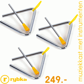  Muziek kast met instrumenten