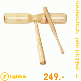  Muziek kast met instrumenten