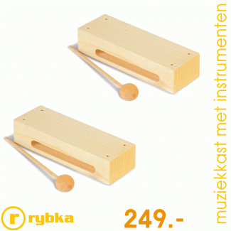  Muziek kast met instrumenten