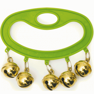 Bellenkrans met kunststof handvat