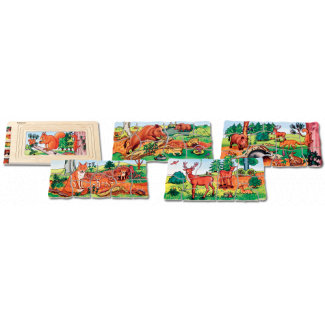 Bos - Lagenpuzzel van Beleduc