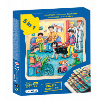 Dierenarts - Lagenpuzzel van Beleduc