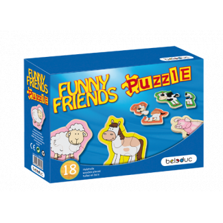 Funny Friends Puzzel van Beleduc