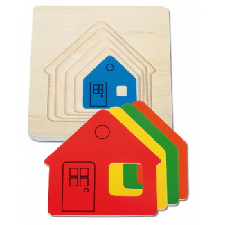 Huis - Lagenpuzzel van Beleduc