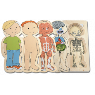 Jongen - Groeipuzzel van Beleduc