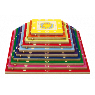 Piramide puzzel van Beleduc 