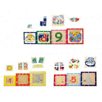 Piramide puzzel van Beleduc 