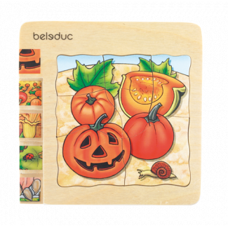 Pompoen - Lagenpuzzel van Beleduc