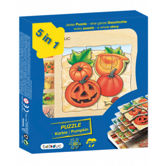 Pompoen - Lagenpuzzel van Beleduc