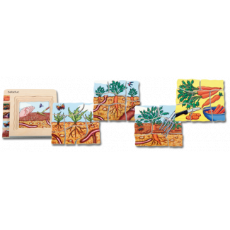 Wortel - Lagenpuzzel van Beleduc