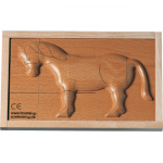  Paard - Reli&euml;fpuzzel van Beleduc