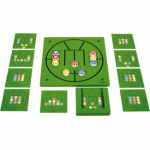  3 in een Rij, Wand- speelelement van Beleduc