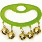 Bellenkrans met kunststof handvat